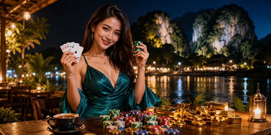 Paparan permainan poker dalam talian di Ipoh, Malaysia